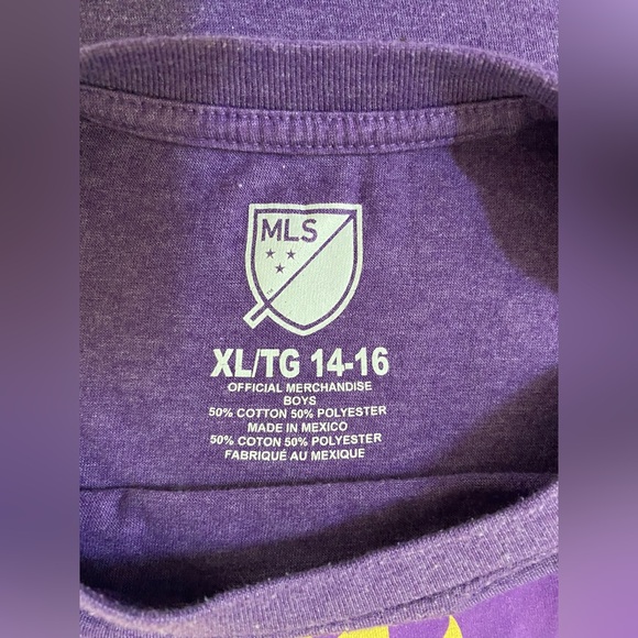 ORLANDO CITY YOUTH TEE 14/16 - Picture 3 of 3